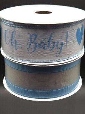 Baby Boy Lovely Coordinating Ribbon Combo 20 Yards Total NWT